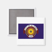 Vlag van El Paso Magneet (Voorkant / Achterkant)