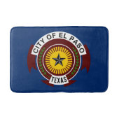 Vlag van El Paso, Texas Bathroom Mat (Voorkant)