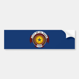 Vlag van El Paso (Texas) Bumpersticker