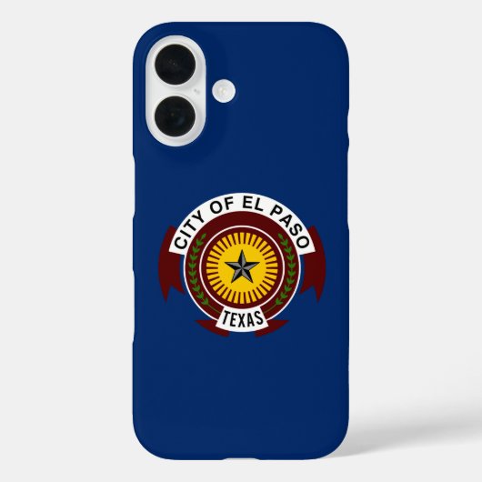 Vlag van El Paso, Texas Case-Mate iPhone Case (Achterkant)