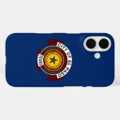 Vlag van El Paso, Texas Case-Mate iPhone Case (Achterkant (horizontaal))