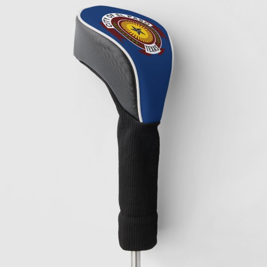 Vlag van El Paso, Texas Golf Head Hoesje Golfheadcover (Schuin)