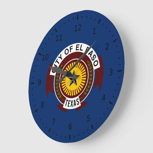 Vlag van El Paso, Texas Grote Klok (Hoek)