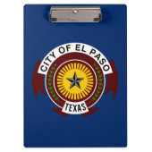 Vlag van El Paso (Texas) Klembord (Voorkant)
