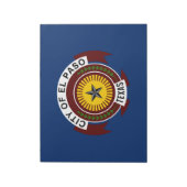 Vlag van El Paso (Texas) Notitieblok (Linkerzijde)