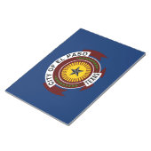 Vlag van El Paso (Texas) Notitieblok (Schuin)