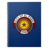 Vlag van El Paso (Texas) Notitieboek (Voorkant)