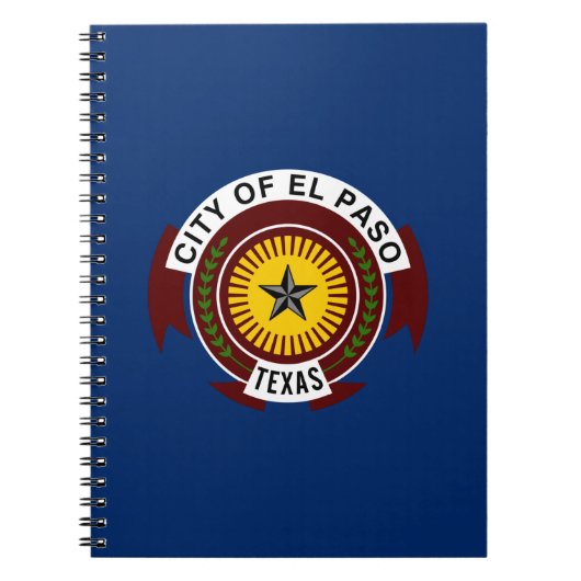 Vlag van El Paso (Texas) Notitieboek (Voorkant)