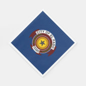 Vlag van El Paso (Texas) Servet (Hoek)