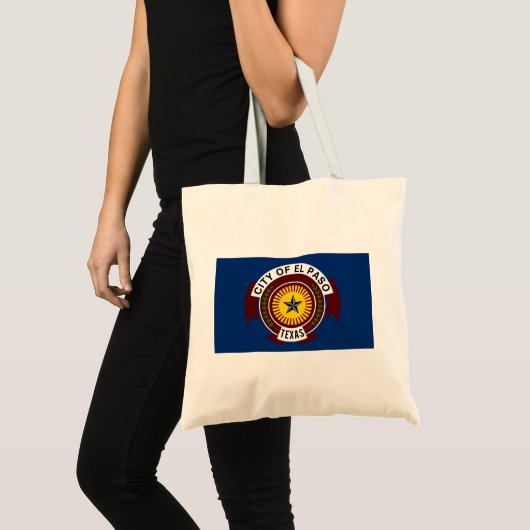 Vlag van El Paso (Texas) Tote Bag (Voorkant (product))