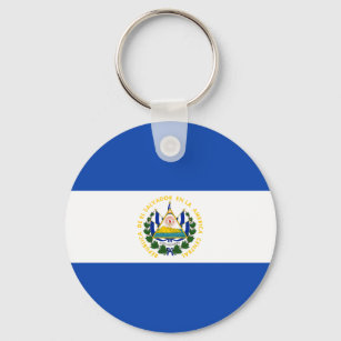 Vlag van El Salvador - Bandera de El Salvador Sleutelhanger