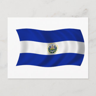 Vlag van El Salvador Briefkaart