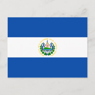 Vlag van El Salvador Briefkaart