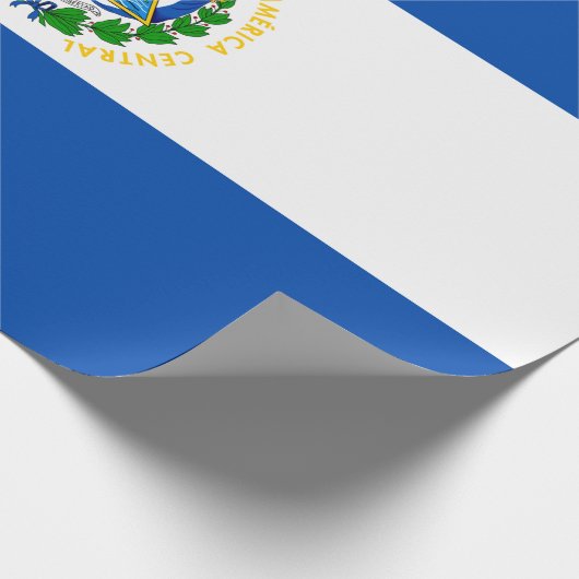 Vlag van El Salvador Cadeaupapier (Hoek)