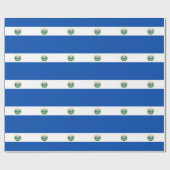Vlag van El Salvador Cadeaupapier (Vlak)