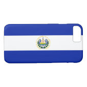 Vlag van El Salvador Case-Mate iPhone Case (Achterkant (Horizontaal))