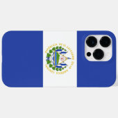 Vlag van El Salvador Case-Mate iPhone Case (Achterkant (horizontaal))