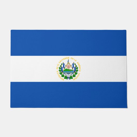 Vlag van El Salvador Deurmat (Voorkant)