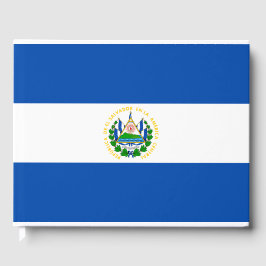 Vlag van El Salvador Gastenboek