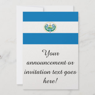 Vlag van El Salvador Kaart