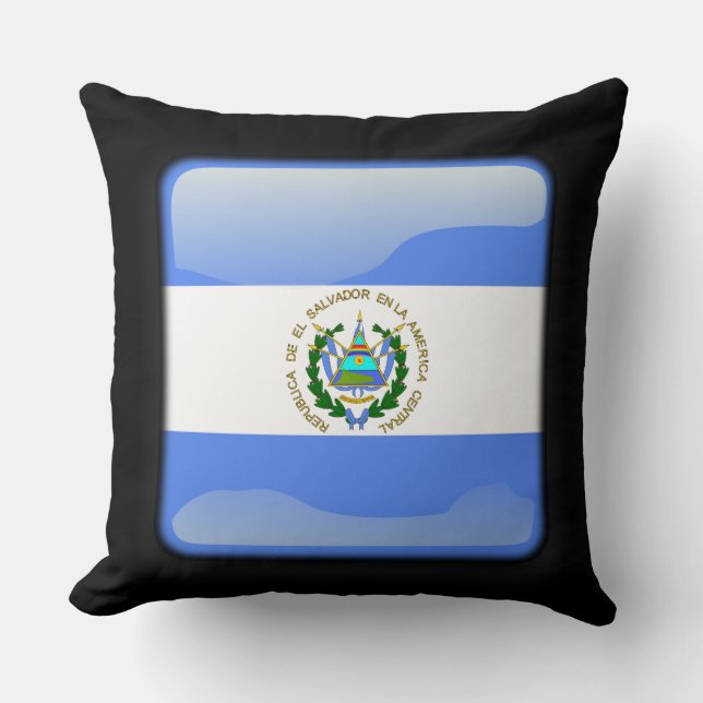 Vlag van El Salvador Kussen (Voorkant)