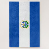 Vlag van El Salvador Legpuzzel (Verticaal)