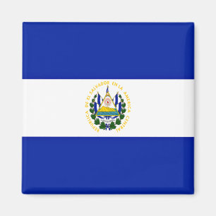 Vlag van El Salvador Magneet
