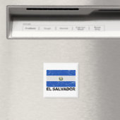vlag van El Salvador Magneet (Insitu (Vaatwasser))