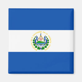 Vlag van El Salvador Magneet