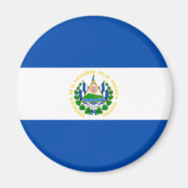 Vlag van El Salvador Magneet
