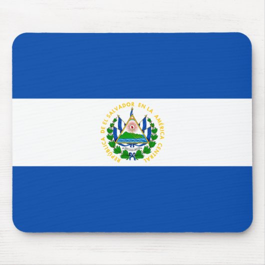 Vlag van El Salvador Muismat (Voorkant)