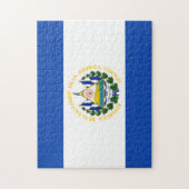 Vlag van El Salvador, nationale wapenstilstand Legpuzzel (Verticaal)