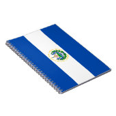 Vlag van El Salvador Notitieboek (Rechterzijde)