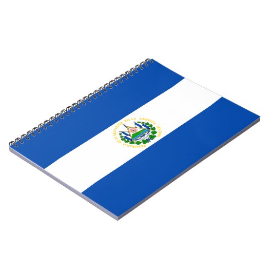 Vlag van El Salvador Notitieboek (Linkerzijde)