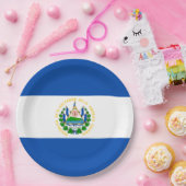 Vlag van El Salvador Papieren Bordje (Feest)