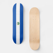 Vlag van El Salvador Persoonlijk Skateboard (Voorkant)