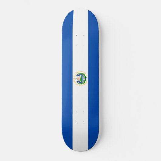 Vlag van El Salvador Persoonlijk Skateboard (Voorkant)
