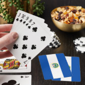 Vlag van El Salvador Pokerkaarten (Insitu)
