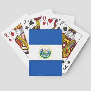 Vlag van El Salvador Pokerkaarten
