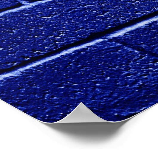 Vlag van El Salvador Poster (Hoek)