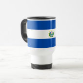 Vlag van El Salvador Reisbeker (Voorkant links)