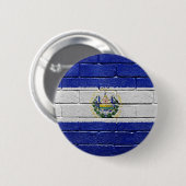 Vlag van El Salvador Ronde Button 5,7 Cm (Voorkant /achterkant)