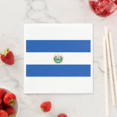 Vlag van El Salvador Servet (Insitu)