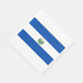 Vlag van El Salvador Servet (Hoek)