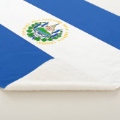 Vlag van El Salvador Sherpa Deken (3/4)