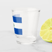 Vlag van El Salvador Shot Glas (Rechts)