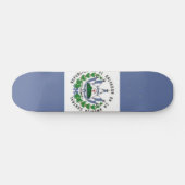 Vlag van El Salvador Skateboard (Horizontaal)