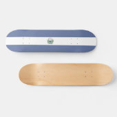 Vlag van El Salvador Skateboard (Horizontaal)
