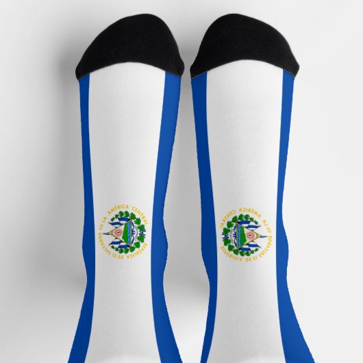 Vlag van El Salvador Sokken (Top)