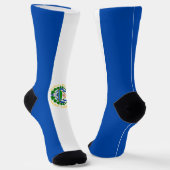 Vlag van El Salvador Sokken (Gebogen)
